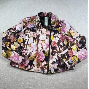 NWT Aratta Silent Journey Women’s Med Multicolor Floral Motorcycle Jacket